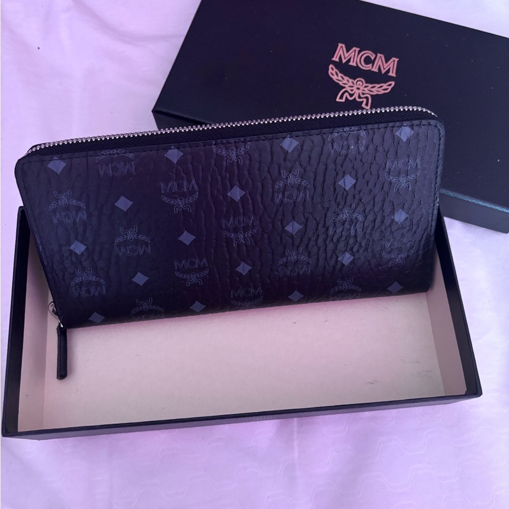 MCM Black wallet